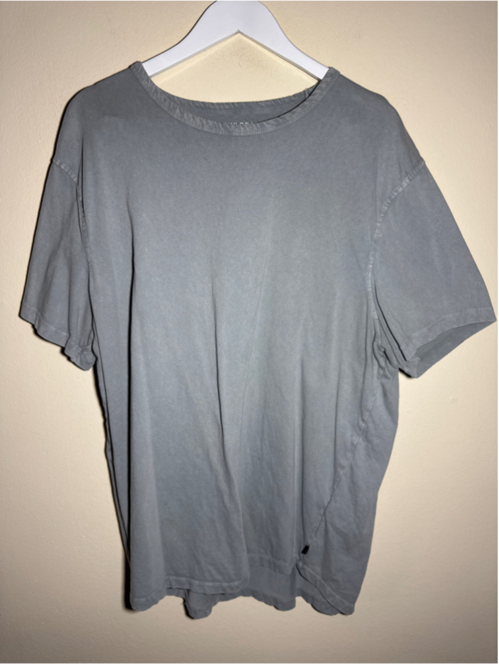 Lucky Brand Short Sleeve Tee Shirt Grey XXL PTP 23”
